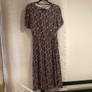 Floral Purple Lavender Dress